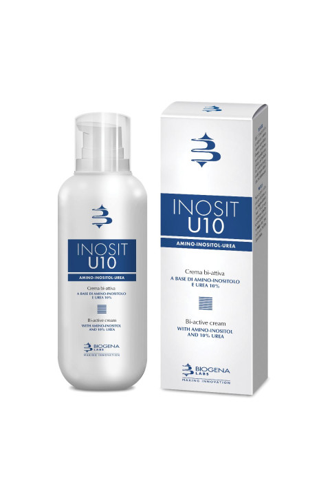 Biogena Inosit U10 Crema Bi-Attiva Idratante Nutriente Ricostituente, 400ml
