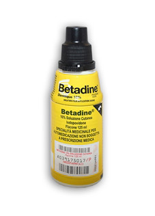 BETADINE*SOLUZ CUT 125ML 10%