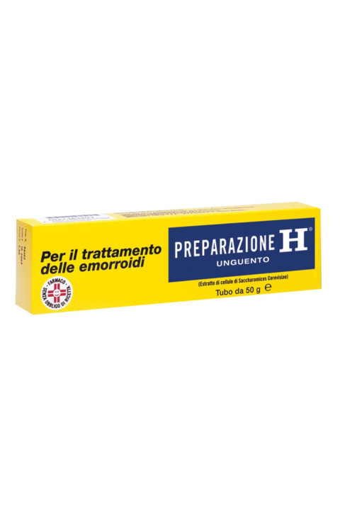 Preparazione H Pomata per Trattamento Emorroidi e Ragadi Anali, 50g