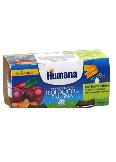 HUMANA OMOG PRUGNA BIO 2X100G