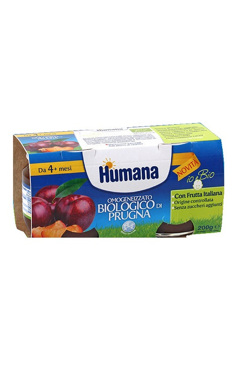 HUMANA OMOG PRUGNA BIO 2X100G