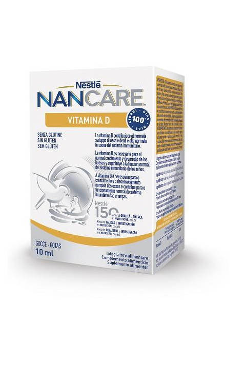 NANCARE VITAMINA D GOCCE 10ML