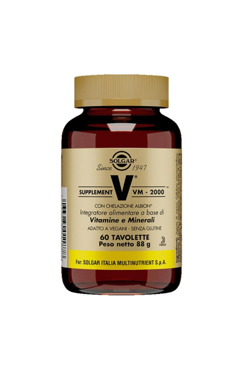 Supplement VM-2000 Integratore Multivitaminico Minerale, 30 Tavolette