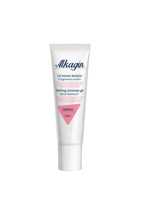 Alkagin Gel Intimo Lenitivo con Giglio a pH Leggermente Alcalino, 30ml
