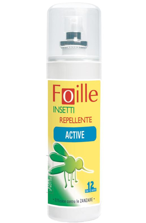 Foille Insetti Repellente Active dai 12 anni, 100ml