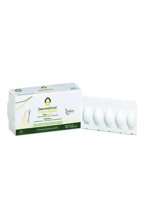 DERMOLIVO OVULI VAGINALI 10PZ DERMOLIVO OVULI VAGINALI 10PZ