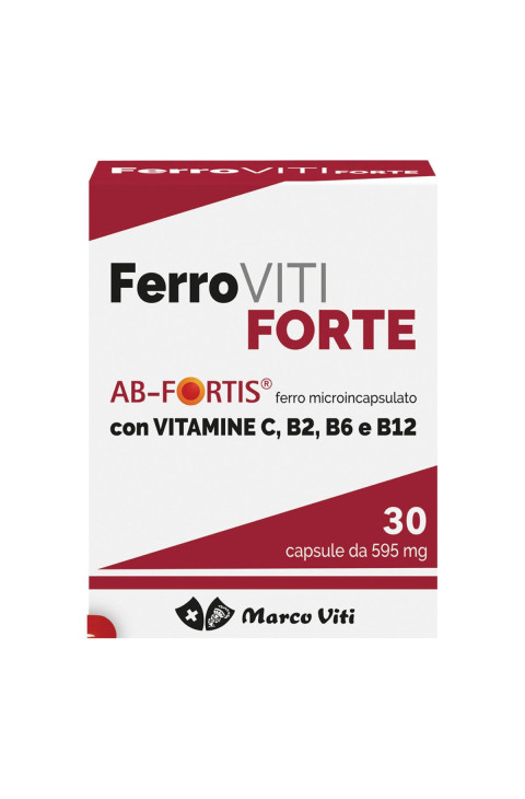 Massigen FerroViti Forte Integratore di Ferro Microincapsulato, 30 Capsule