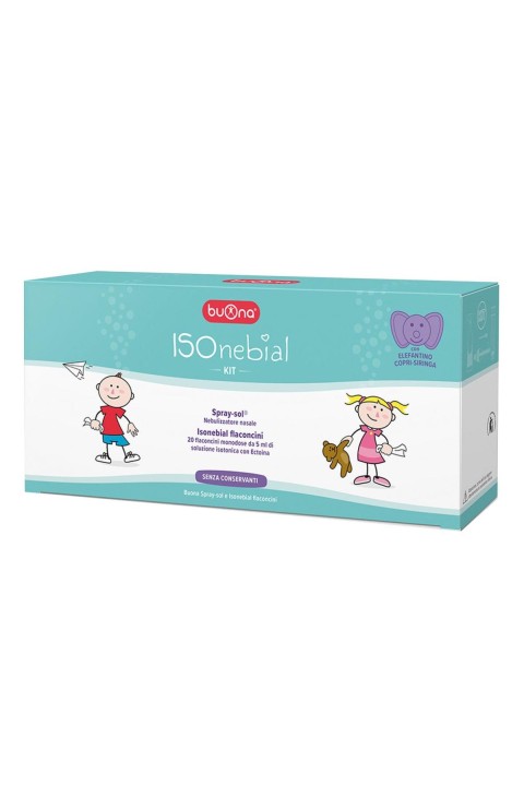 Buona Isonebial Kit 20 Flaconcini Soluzione Isotonica + Spray-sol
