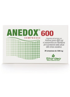 ANEDOX 600 30CPS 1200MG