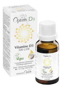 OPTIM D3 Vitamine Veg.500UI