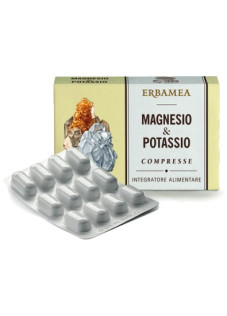 Magnesio e Potassio Integratore Alimentare, 24 Compresse