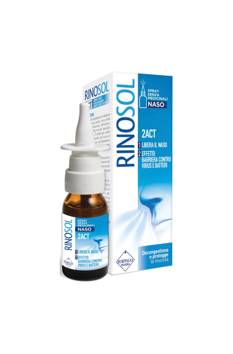 RINOSOL 2ACT SPRAY NASALE 15ML