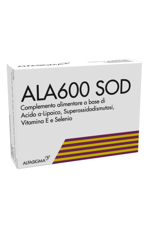 Ala600 SOD Integratore Alimentare, 20 Compresse