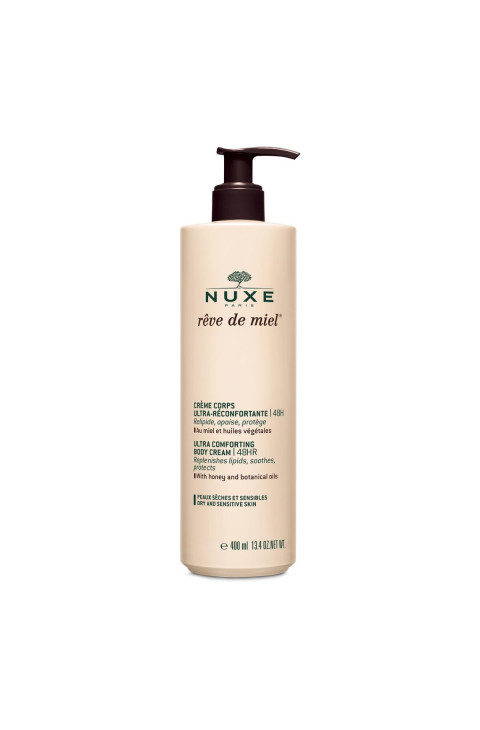 Nuxe Reve De Miel - Crema Corpo Ultra-Comfort 48H al Miele, 400ml