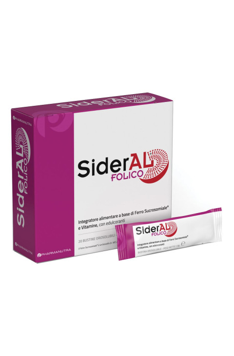 Sideral Folico Integratore Alimentare 20 Stick