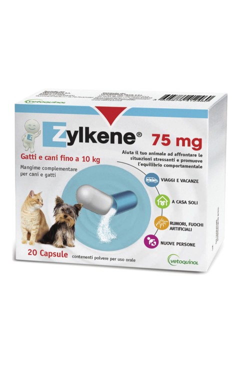 ZYLKENE 20CPS  75MG VET