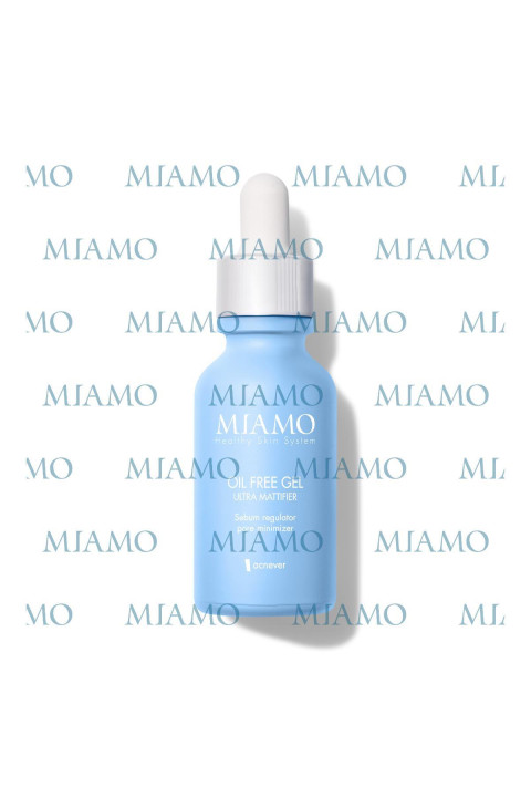 Miamo Acnever - Oil Free Gel Ultra Mattifier SeboNormalizzante Astringente, 30ml