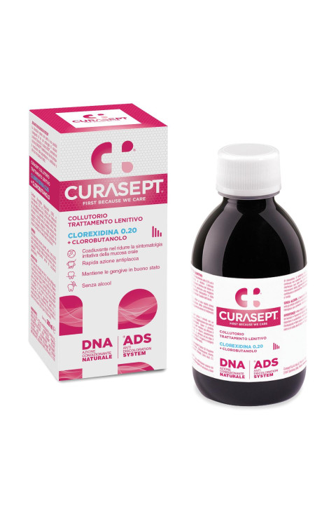 Curasept ADS - Trattamento Lenitivo Clorexidina 0,20% Collutorio, 200ml
Curasept ADS - Trattamento Lenitivo Clorexidina 0,20% Collutorio, 200ml