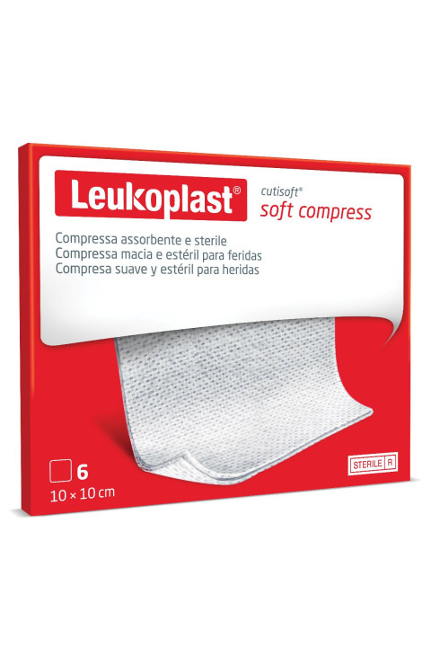 CUTISOFT GARZA 10X10CM 6PZ