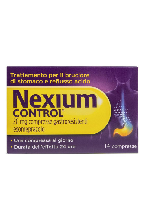 NEXIUM CONTROL*14CPR GASTR20MG