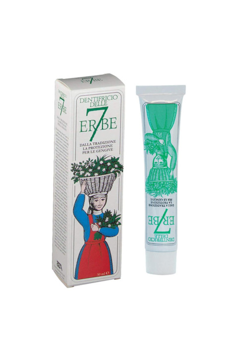 Zeta Farmaceutici Dentifricio 7 Erbe Protezione Gengive, 50ml
