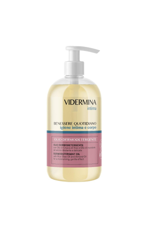 Vidermina Intima - Olio Dermodetergente Igiene Intima e Corpo, 500ml