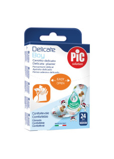Artsana Pic Delicate Boy Cerotto Delicato Misura Medium 19X72 mm 24 Cerotti