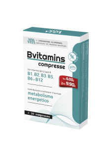 SANAVITA B-VITAMINS 30CPR