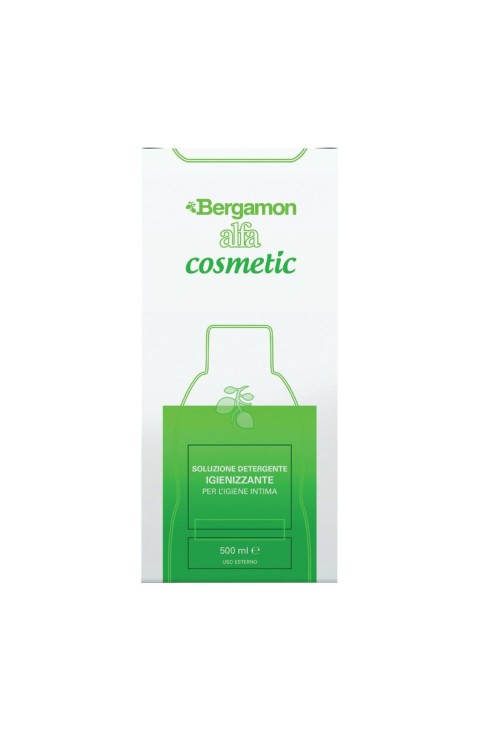 Bergamon Alfa Cosmetic Soluzione Detergente Igienizzante Intima, 500ml