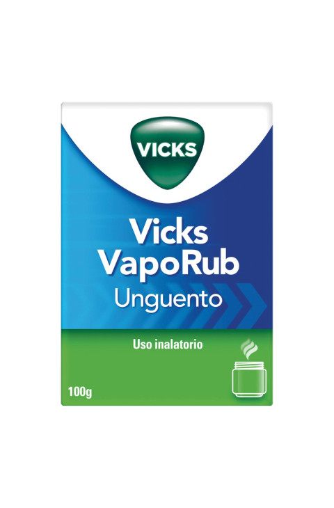 Vicks Vaporub Rimedio per Raffreddore Mal di Gola Tosse e Naso Chiuso, Vasetto da 100g