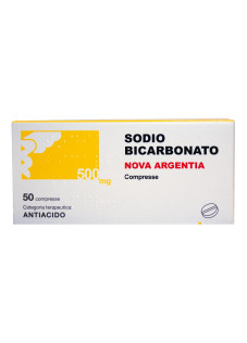 NOVA ARGENTIA Sodio Bicarb Nova Argentia 500g Antiacido, 50 Compresse