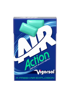 Vigorsol Air Action Chewing Gum Senza Zucchero, 29g