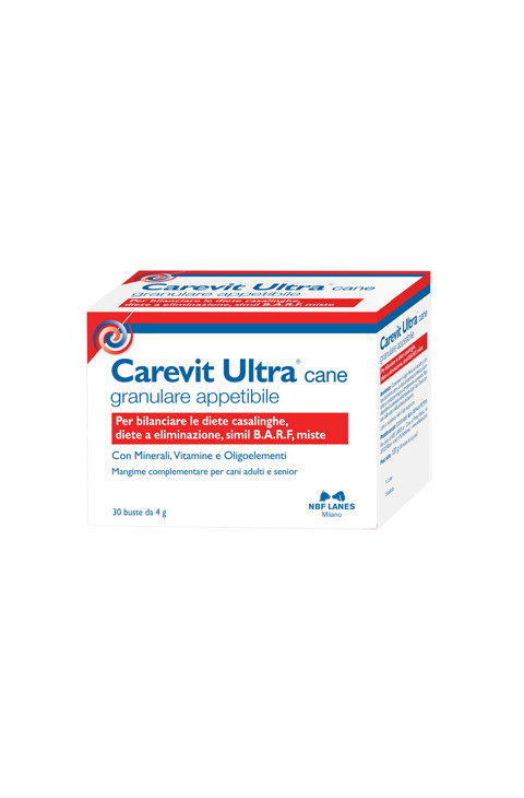 Carevit Ultra Cane Mangime Complementare, 30 Buste Carevit Ultra Cane Mangime Complementare, 30 Buste