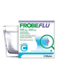 FROBEFLU 20CPR EFF 330MG+200MG