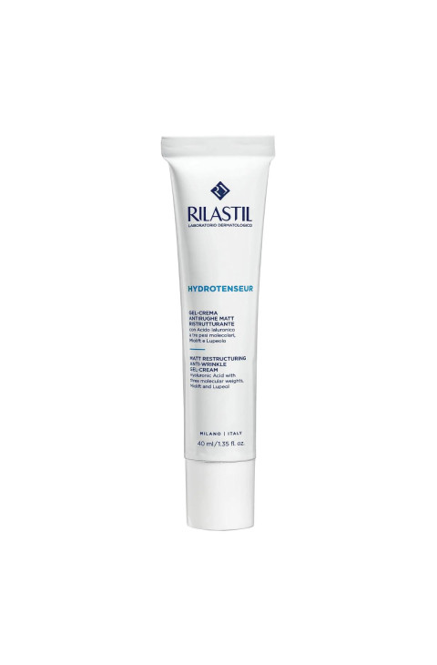 Rilastil Hydrotenseur - Gel Crema Mat Antirughe Ristrutturante Pelle Mista, 40ml