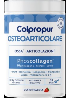 Protein SA Colpropur - Integratore Benessere Osteoarticolare Gusto Fragola, 340g
