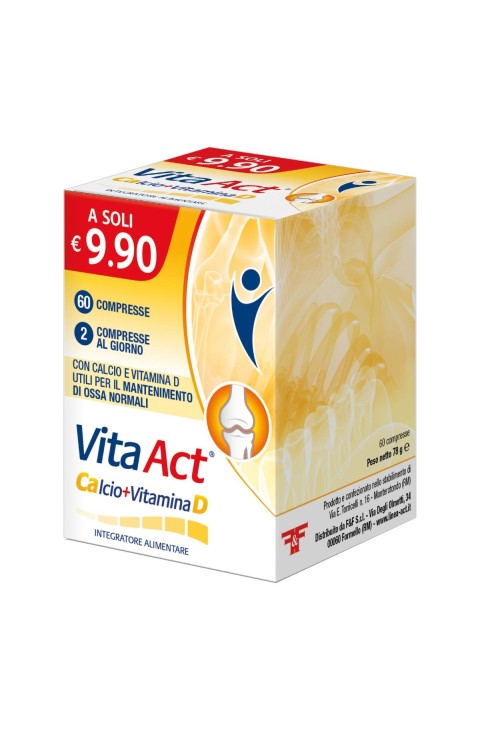 VITA ACT CALCIO+VIT D 60CPR