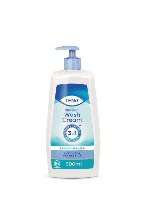 TENA WASH CREAM 500ML 4242