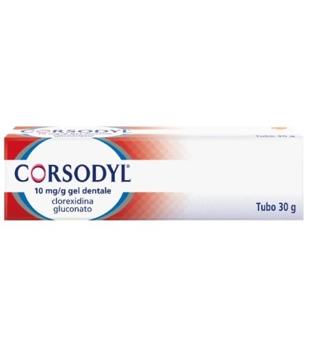 Corsodyl*gel Dent 30g 1g/100g