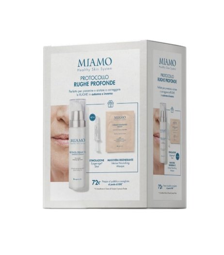 Miamo Protocollo Rughe Profonde 1 Epigenage Shot + Retinol Cream 50ml + Intense Nourishing Masque 10ml