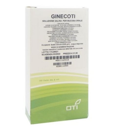 GINECOTI Comp.20f.2ml OTI