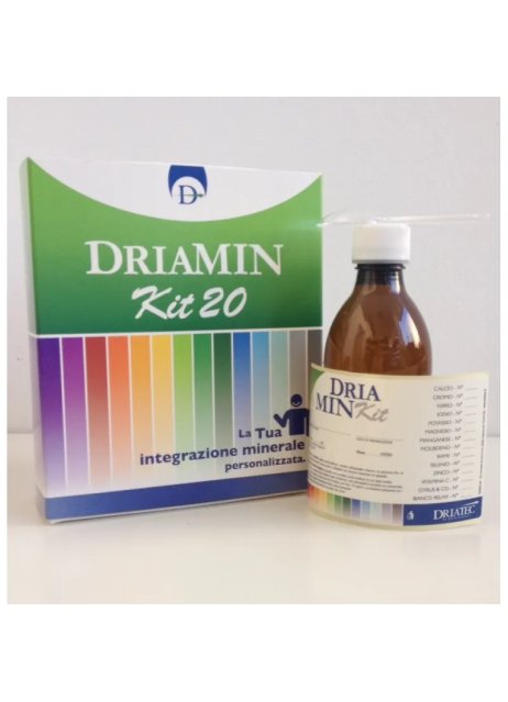 DRIAMIN KIT 20 FL VUOTO 300ML