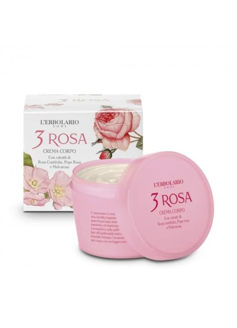 3 ROSA CREMA CORPO 200ML