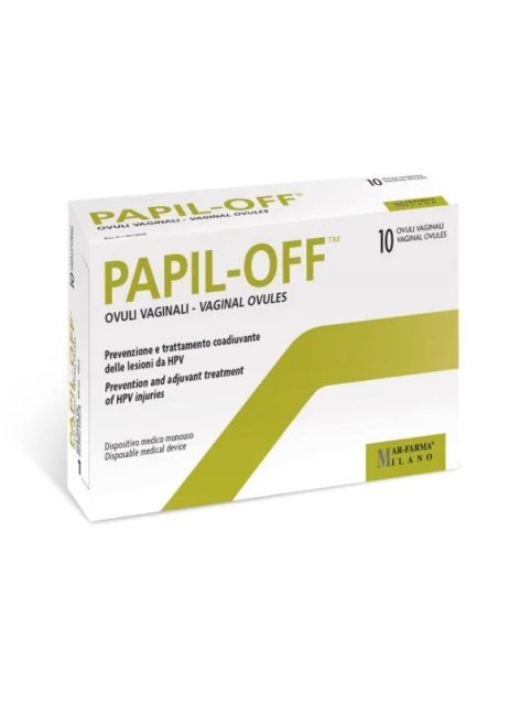 PAPIL-OFF OVULI VAGINALI 10PZ