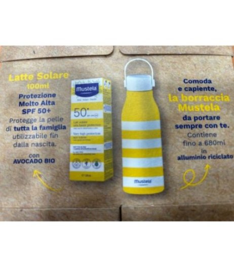 MUSTELA SOLARE 100ML+BORRACCIA