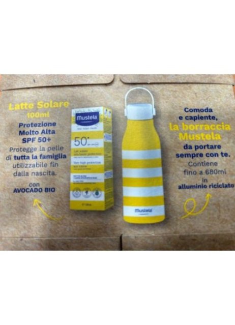 MUSTELA SOLARE 100ML+BORRACCIA