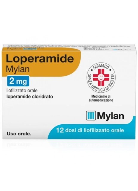 LOPERAMIDE 2mg 12 Cpr Oro EG