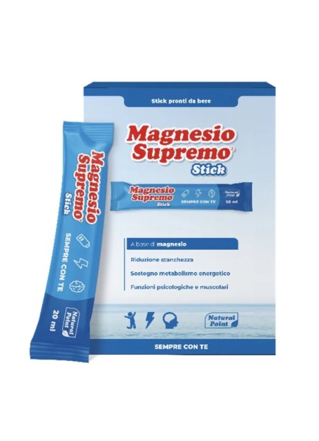 MAGNESIO SUPREMO STICK NATURAL POINT 20 STICK