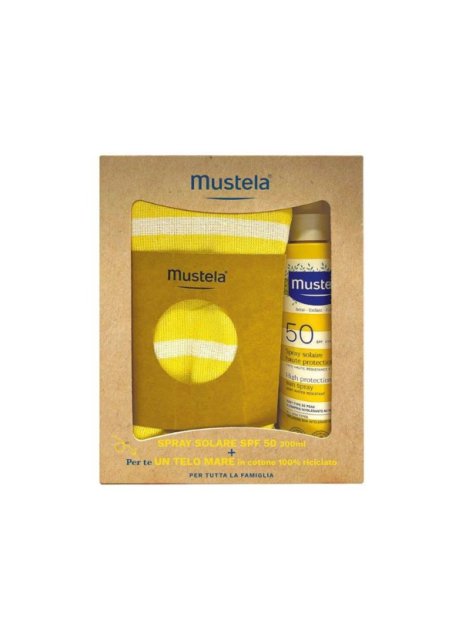 MUSTELA SOLARE 200ML+TELO MARE