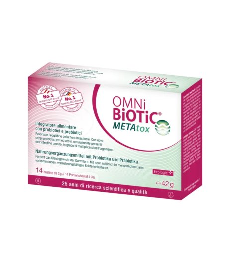 OMNI BIOTIC METATOX MX 14BUST